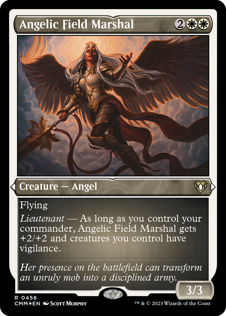 Angelic Field Marshal (0456) - Foil Etched