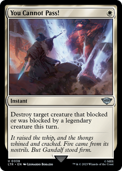 You Cannot Pass! - Foil