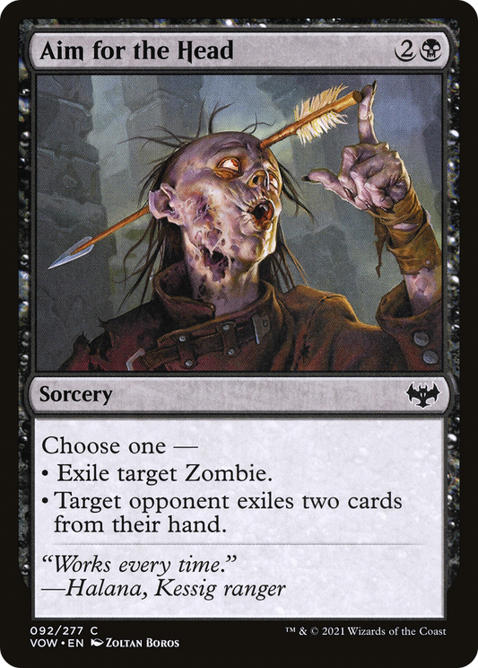 Aim for the Head - Foil