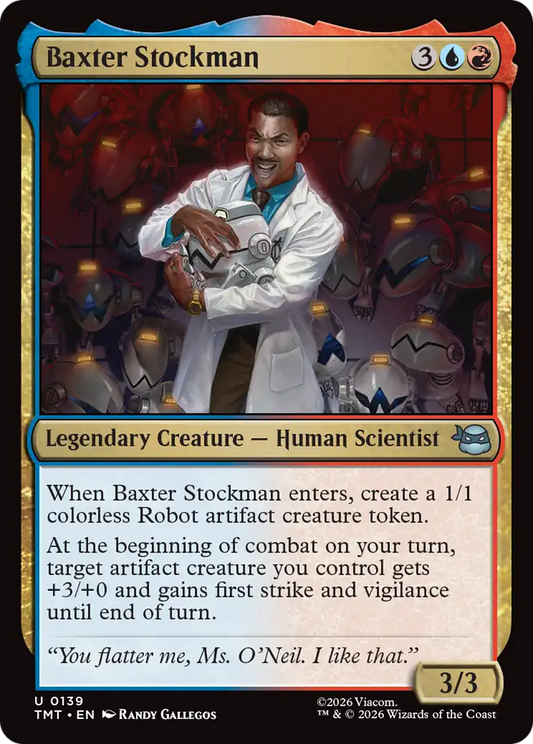 Baxter Stockman (TMT) - Foil