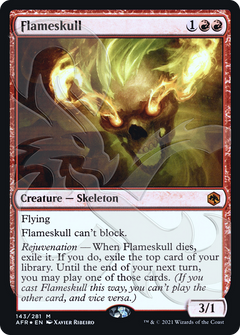 Flameskull (143) (Ampersand) - Foil