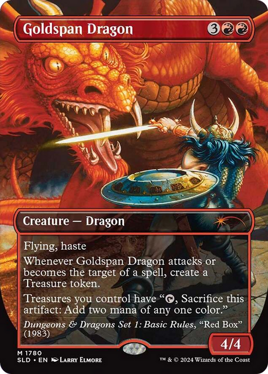 Goldspan Dragon (1780) (Borderless)
