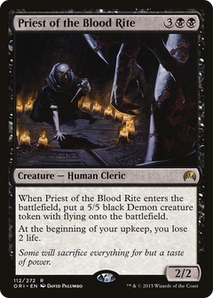 Priest of the Blood Rite - Foil