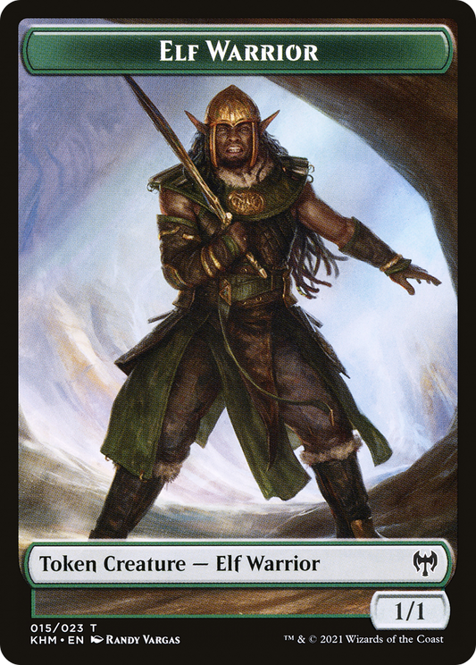 Elf Warrior Token (015)