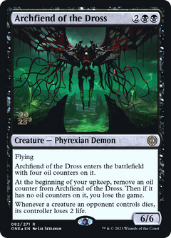 Archfiend of the Dross (082) (Prerelease) - Foil