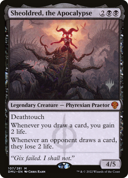 Sheoldred, the Apocalypse (107) (Promo Pack)