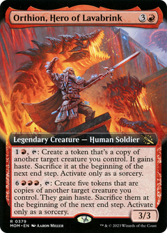 Orthion, Hero of Lavabrink (0379) (Extended Art)