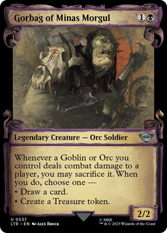 Gorbag of Minas Morgul (0537) (Showcase) - Silver Foil