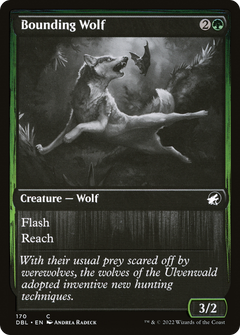 Bounding Wolf - Foil