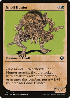 Gnoll Hunter (326) (Showcase) - Foil