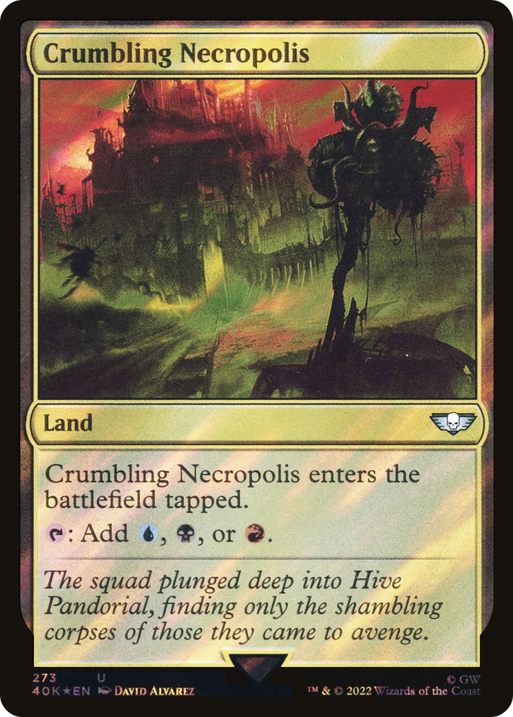 Crumbling Necropolis - Surge Foil