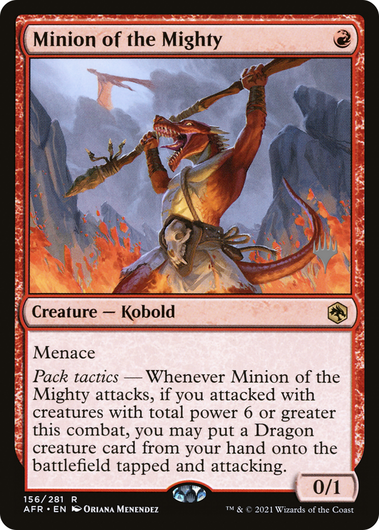 Minion of the Mighty (156) (Promo Pack) - Foil