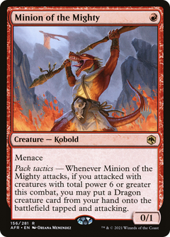 Minion of the Mighty (156) (Promo Pack) - Foil