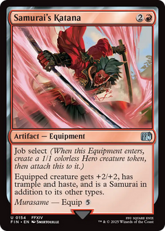 Samurai's Katana - Foil