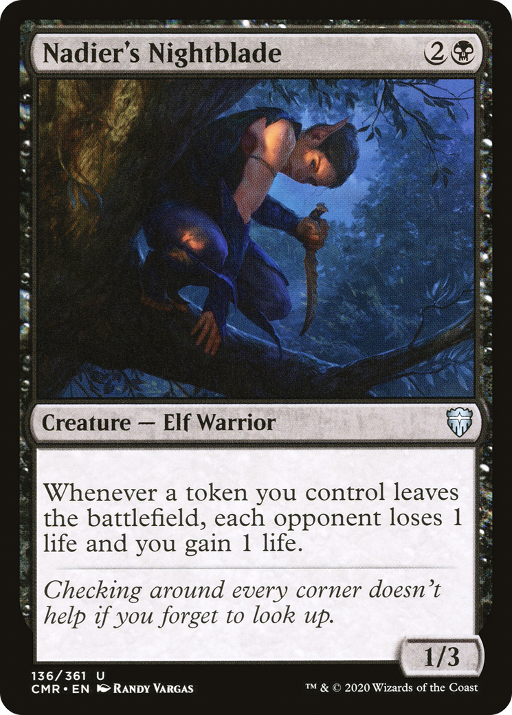 Nadier's Nightblade - Foil