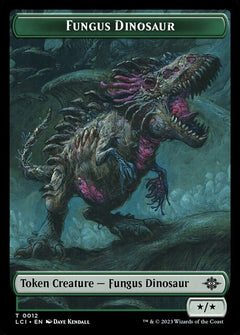 Fungus Dinosaur Token (0012) (TLCI)