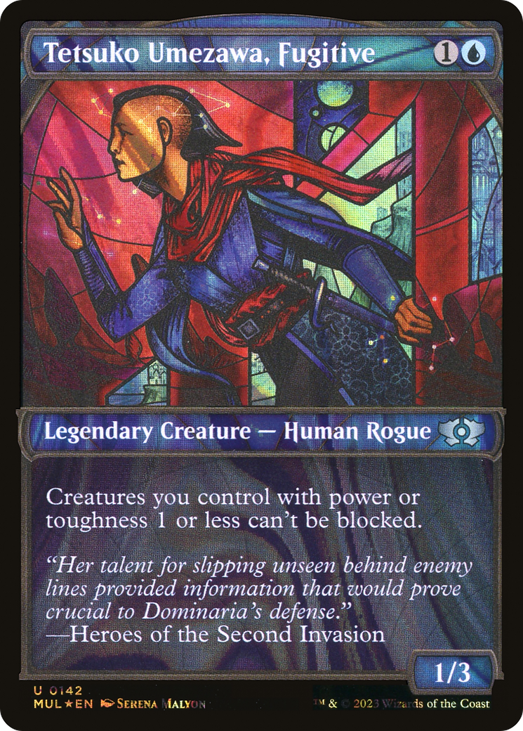 Tetsuko Umezawa, Fugitive (0142) (Showcase) - Halo Foil