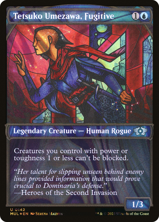 Tetsuko Umezawa, Fugitive (0142) (Showcase) - Halo Foil