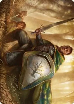 Boromir, Warden of the Tower (01/81) Art Card