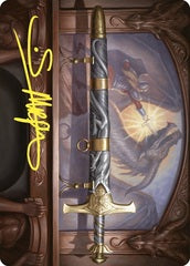 Ancestral Blade (01/81) Art Card (ACMM) - Gold-Stamped Signature