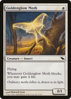 Goldenglow Moth - Foil