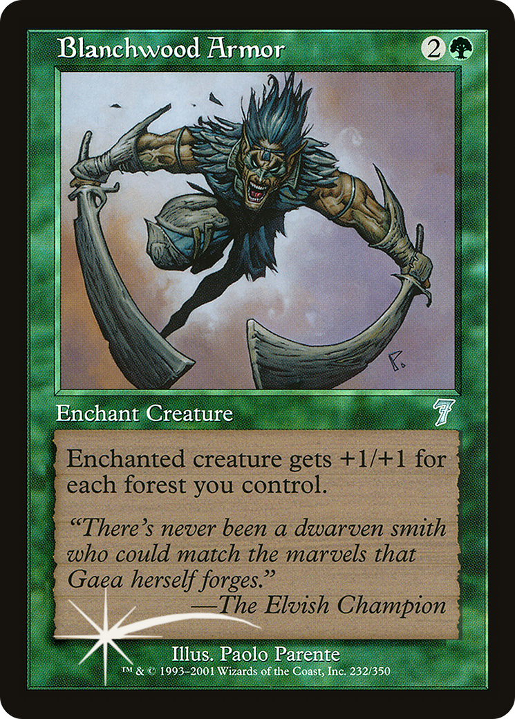 Blanchwood Armor - Foil