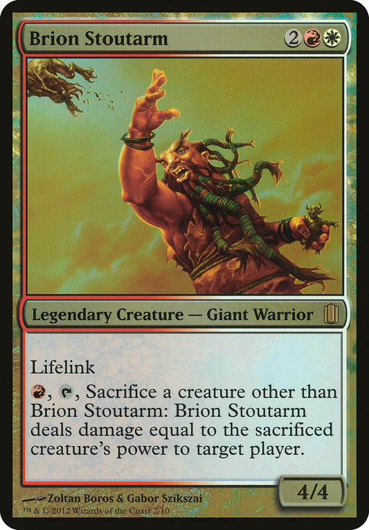 Brion Stoutarm (Oversized) - Foil