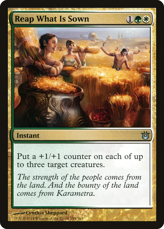 Reap What Is Sown - Foil