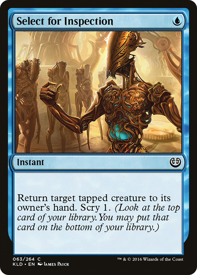 Select for Inspection - Foil