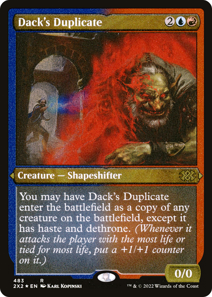Dack's Duplicate - Foil Etched