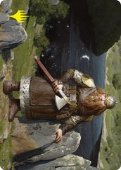 Mirrormere Guardian (12/81) Art Card (ALTR) - Gold-Stamped Signature
