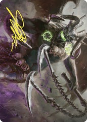 Archfiend of Despair (12/81) Art Card (ACMM) - Gold-Stamped Signature