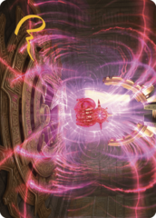 Locus of Enlightenment (12/81) Art Card (ALCI) - Gold-Stamped Signature