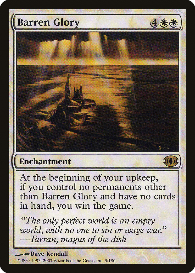 Barren Glory - Foil