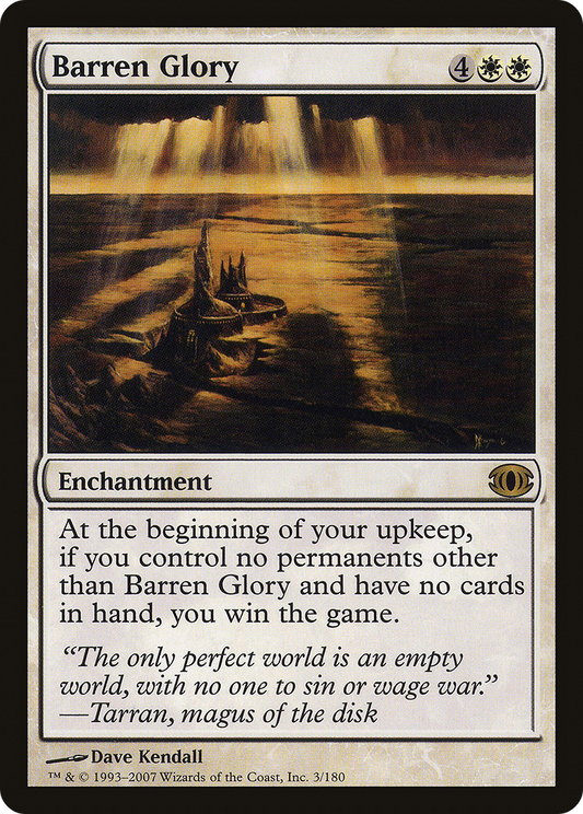 Barren Glory - Foil