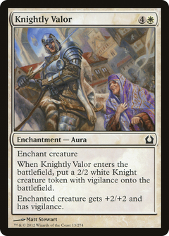 Knightly Valor - Foil