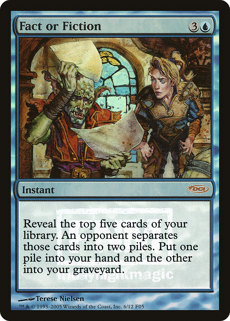 Fact or Fiction (006) (FNM) - Foil