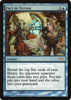 Fact or Fiction (006) (FNM) - Foil