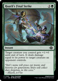 Huatli's Final Strike - Foil