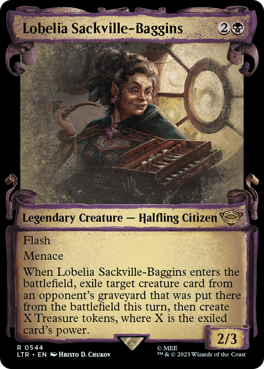 Lobelia Sackville-Baggins (0544) (Showcase) - Silver Foil