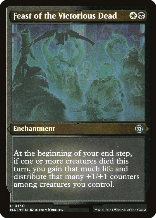 Feast of the Victorious Dead (0130) - Foil Etched