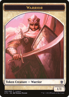Warrior Token (001) (League 2014) (PNFP)