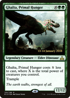 Ghalta, Primal Hunger (130) (Prerelease) - Foil