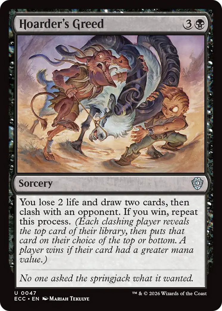 Hoarder's Greed (0047) (ECC)