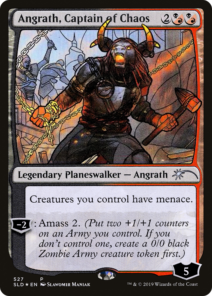 Angrath, Captain of Chaos (527) (Showcase) - Foil