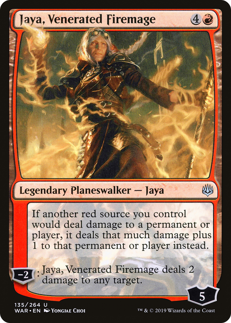 Jaya, Venerated Firemage - Foil