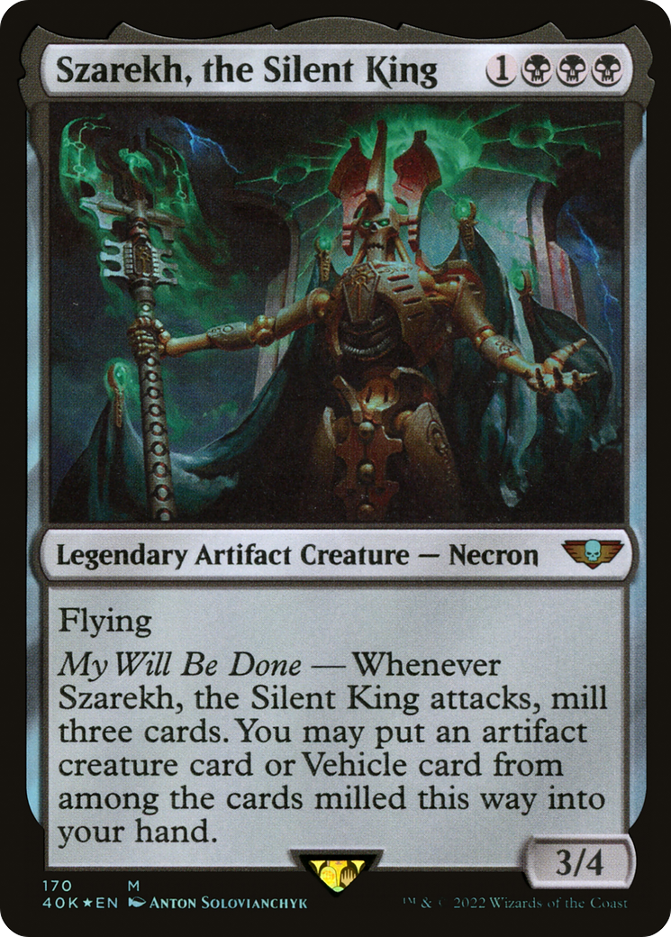 Szarekh, the Silent King - Foil