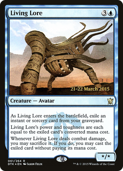 Living Lore (061) (Prerelease) - Foil