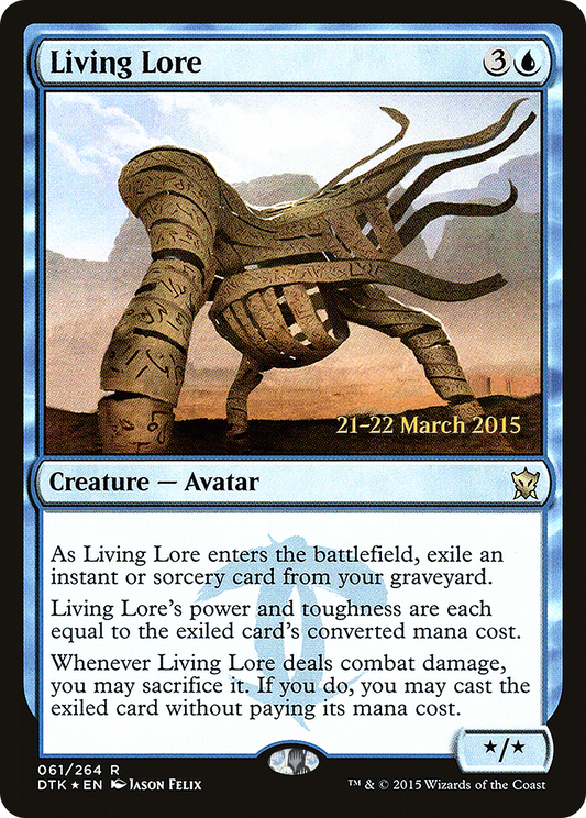 Living Lore (061) (Prerelease) - Foil