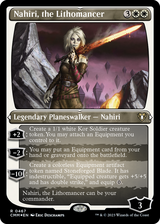 Nahiri, the Lithomancer (0467) - Foil Etched
